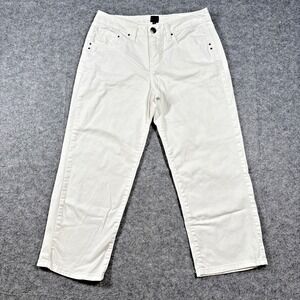 Jag Jeans White Straight-Leg Jeggings